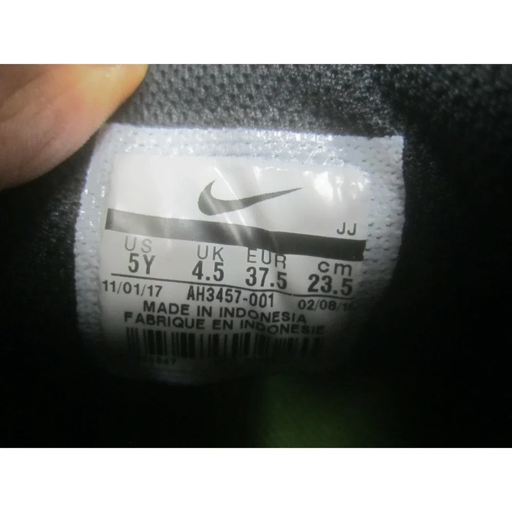 Nike Shoes Youth Girls 5Y Free RN (GS) Running Black Pink AH3457-001 Athletic - Picture 7 of 11